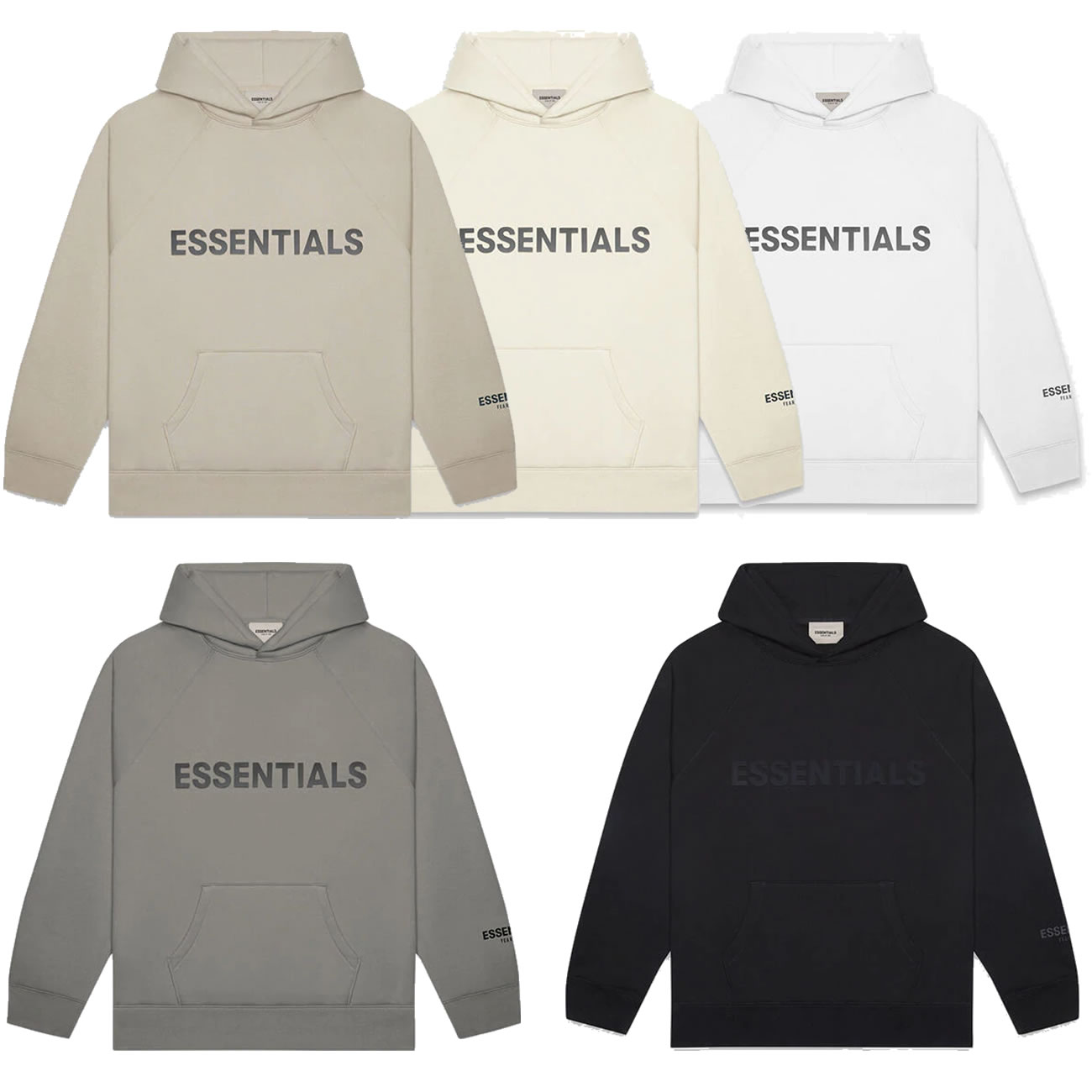 Fear Of God Essentials Pullover Hoodie Applique Logo Ss20 (11) - newkick.cc